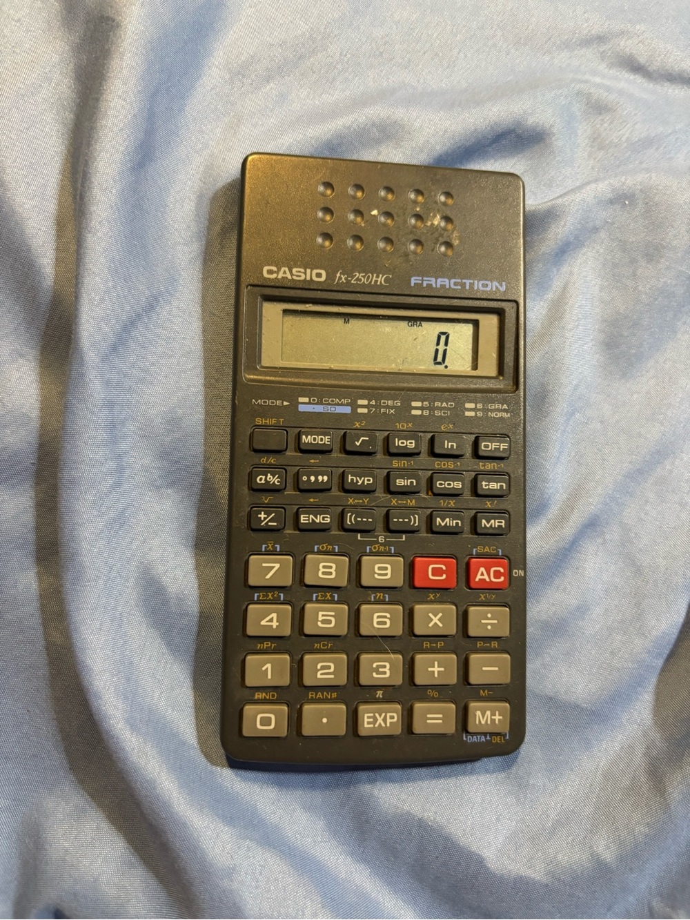 Casio Fx-250HC Fraction Scientific Calculator